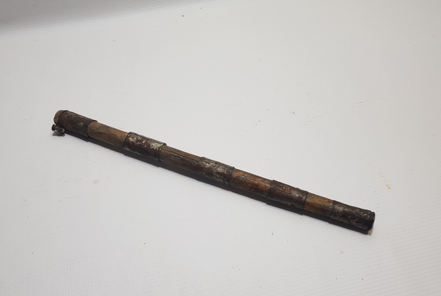 OSMANLI DÖNEMİ GİZLİ ŞİŞLİ ÇERKES İŞİ AT KAMÇISI TUTMACI