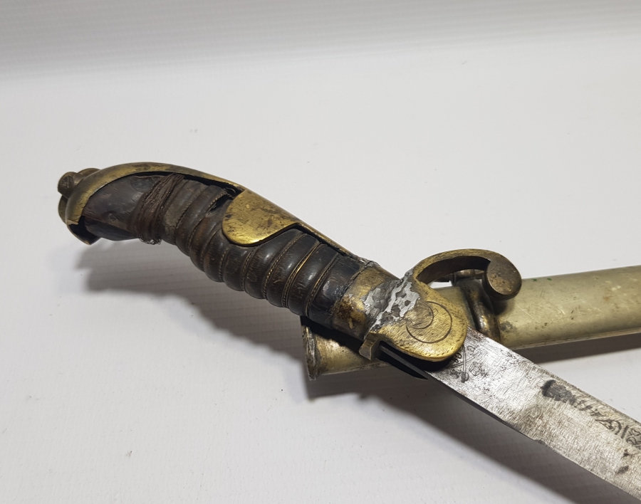 NADİR BOYDA OSMANLI DÖNEMİ BOYNUZ SAPLI SUBAY MEÇİ