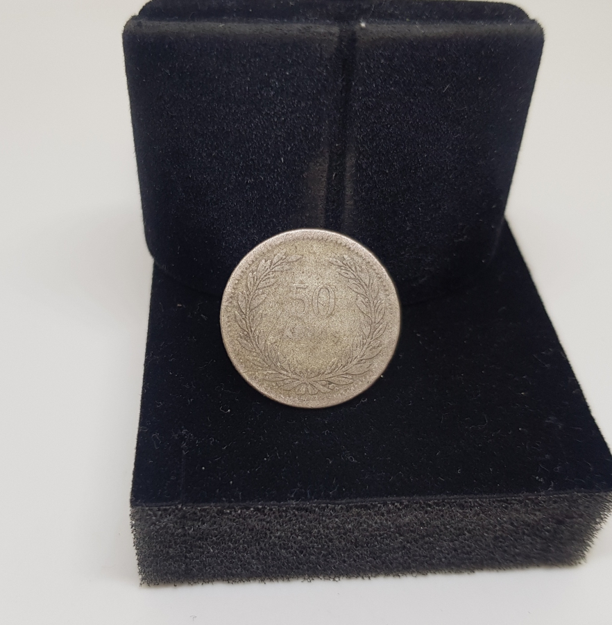 1947 YILI GÜMÜŞ 50 KURUŞ