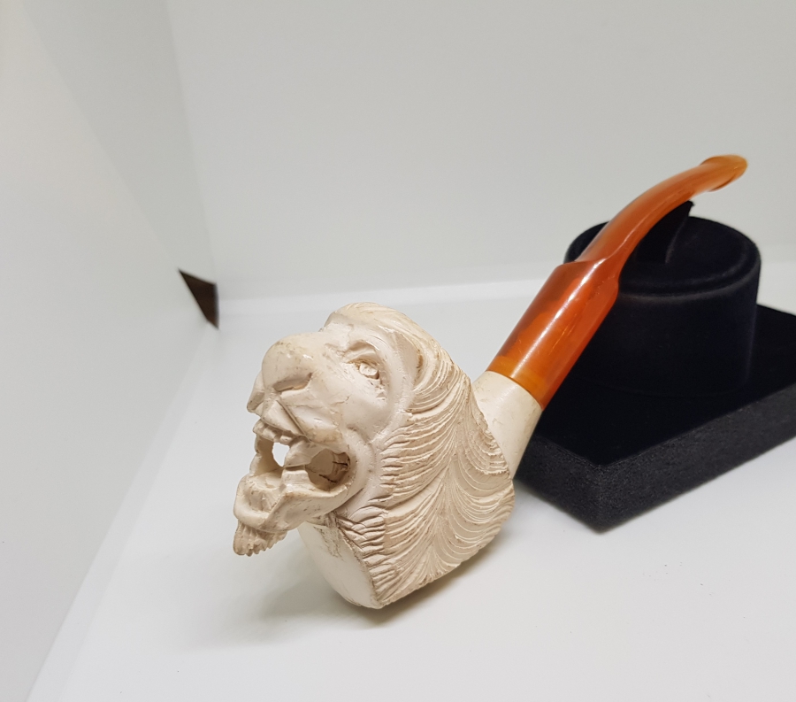 ANTİKA LÜLE TAŞI PİPO