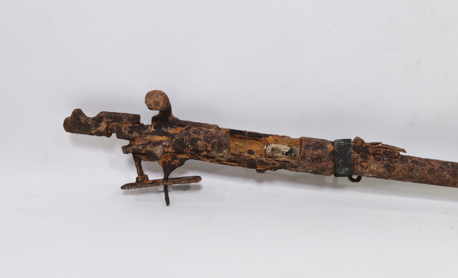 1. DÜNYA SAVAŞI DÖNEMİ ÇANAKKALE CEPHESİ OSMANLI MAVZER İSKELETİ