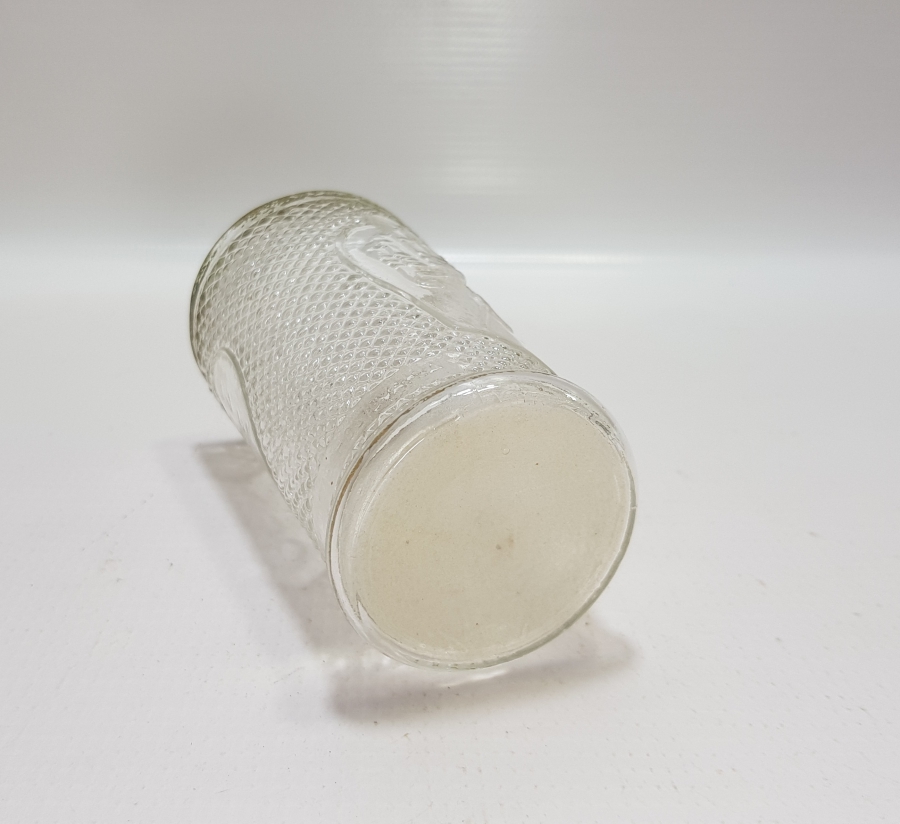 MEŞRUTİYET SANCAĞI FORMUNDA VE RUMCA AFİYET OLSUN EFENDİM YAZILI OSMANLI DÖNEMİ BİLLUR BARDAK