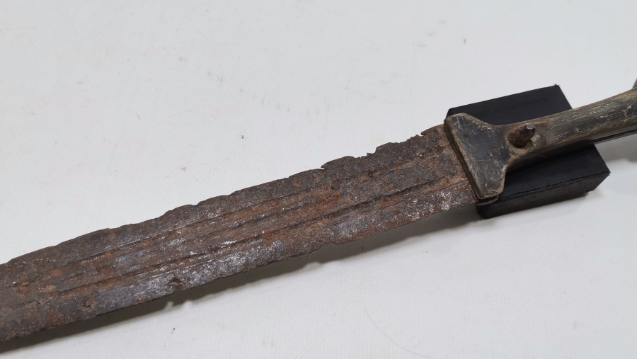 OSMANLI DÖNEMİ BOYNUZ SAPLI ÇERKES KAMASI