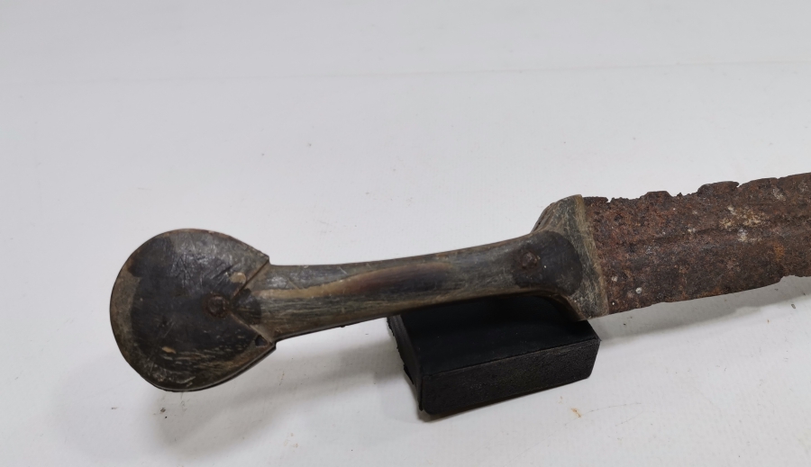 OSMANLI DÖNEMİ BOYNUZ SAPLI ÇERKES KAMASI