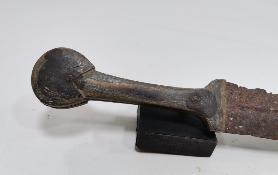 OSMANLI DÖNEMİ BOYNUZ SAPLI ÇERKES KAMASI