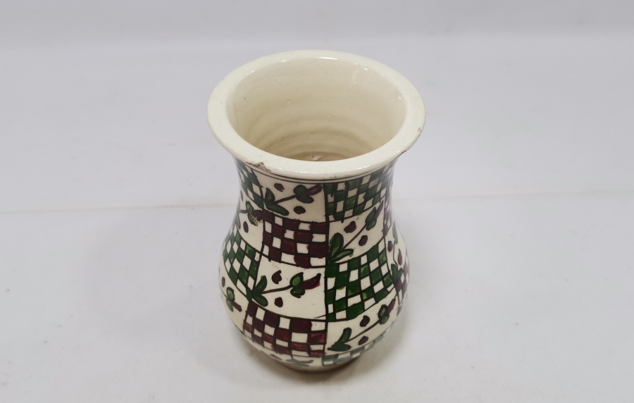 KÜTAHYA İŞİ EL BOYAMA ANTİKA VAZO