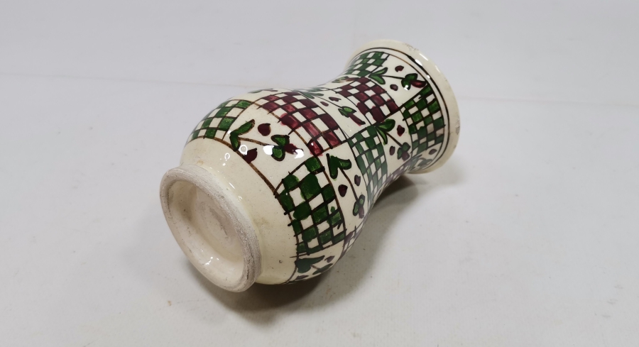 KÜTAHYA İŞİ EL BOYAMA ANTİKA VAZO