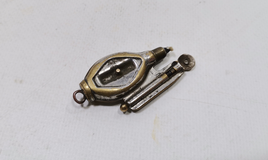 ÜZERİNDE OSMANLI RÜSUM PULU BULUNAN ÇOK NADİR OSMANLI DÖNEMİ ÇAKMAK