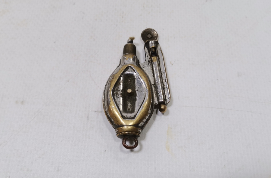 ÜZERİNDE OSMANLI RÜSUM PULU BULUNAN ÇOK NADİR OSMANLI DÖNEMİ ÇAKMAK