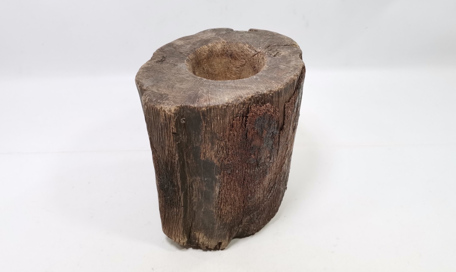 OSMANLI DÖNEMİ EL OYMA BÜYÜK BOY AHŞAP DİBEK