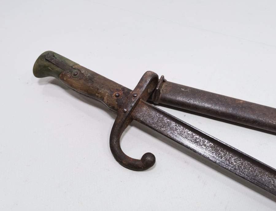 1.DÜNYA SAVAŞI DÖNEMİ ORİJİNAL KININDA FRANSIZ SUBAY SÜNGÜSÜ