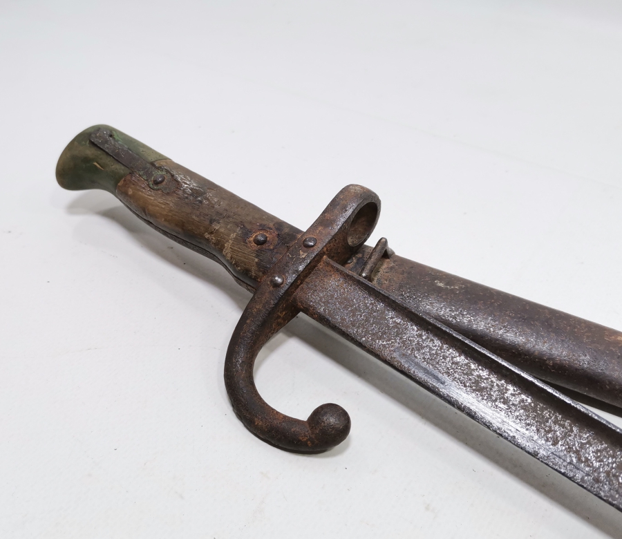 1.DÜNYA SAVAŞI DÖNEMİ ORİJİNAL KININDA FRANSIZ SUBAY SÜNGÜSÜ