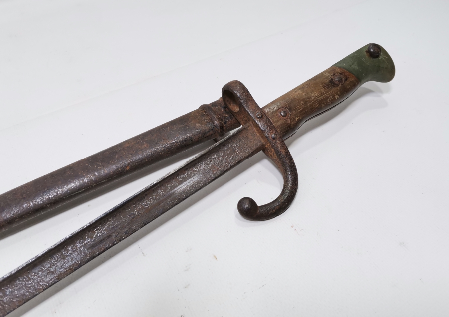 1.DÜNYA SAVAŞI DÖNEMİ ORİJİNAL KININDA FRANSIZ SUBAY SÜNGÜSÜ