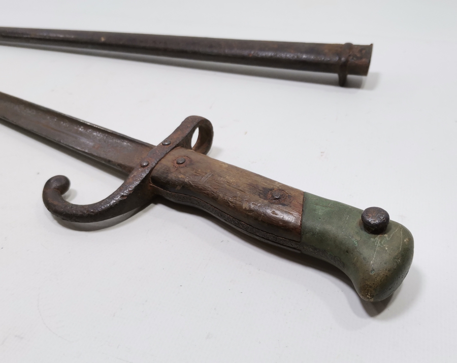 1.DÜNYA SAVAŞI DÖNEMİ ORİJİNAL KININDA FRANSIZ SUBAY SÜNGÜSÜ