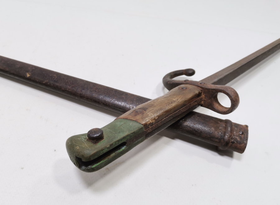 1.DÜNYA SAVAŞI DÖNEMİ ORİJİNAL KININDA FRANSIZ SUBAY SÜNGÜSÜ