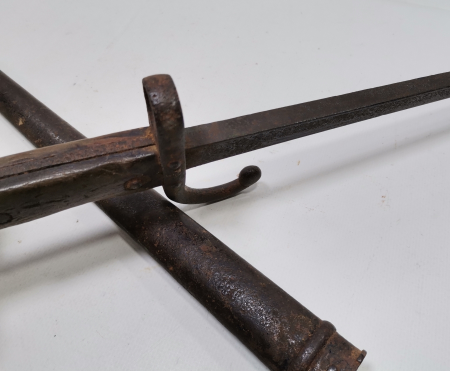 1.DÜNYA SAVAŞI DÖNEMİ ORİJİNAL KININDA FRANSIZ SUBAY SÜNGÜSÜ