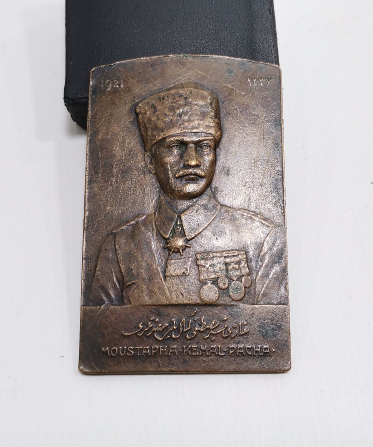 NADİR FORMDA ANKARA ANTLAŞMASI PLAKET