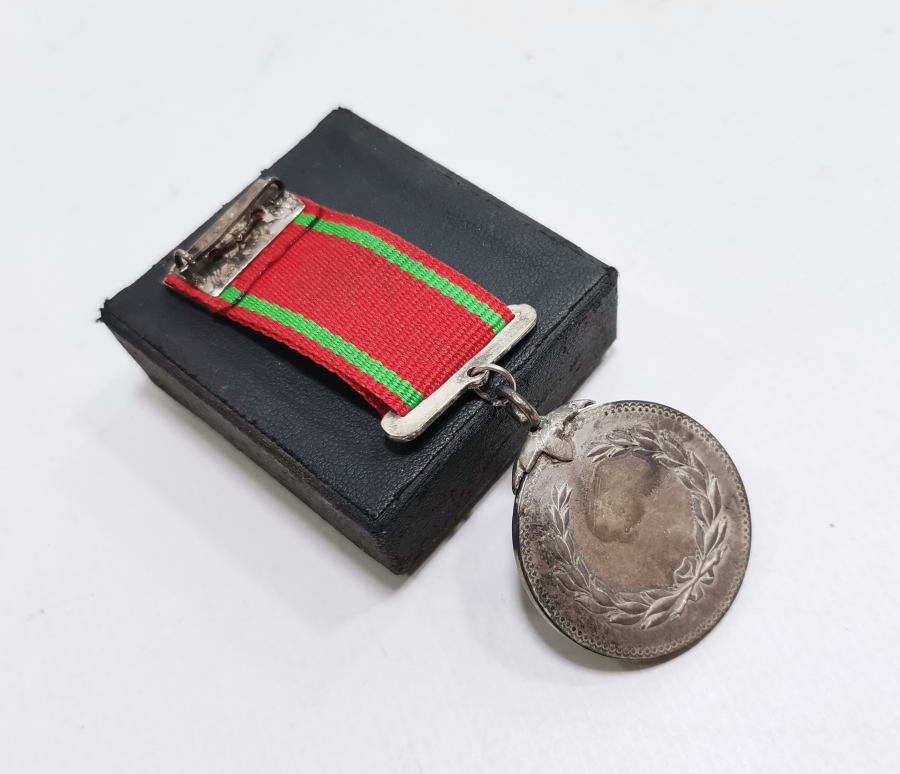 OSMANLI DÖNEMİ GÜMÜŞ SANAYİ İFTİHAR MADALYASI