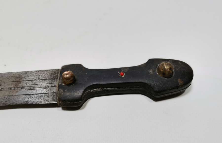 OSMANLI DÖNEMİ BOYNUZ SAPLI ERZİNCAN İŞİ ÇOK NADİR BÜYÜK BOY ÇERKEZ KAMASI