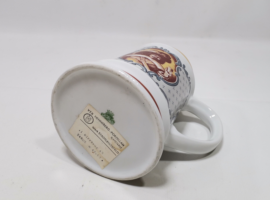 ALMAN YAPIMI ANTİKA BİRA BARDAĞI