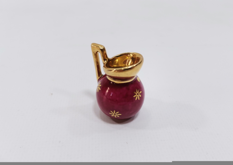 KARAF FORMUNDA YAPILMIŞ ANTİKA LİMOGES BİBLO