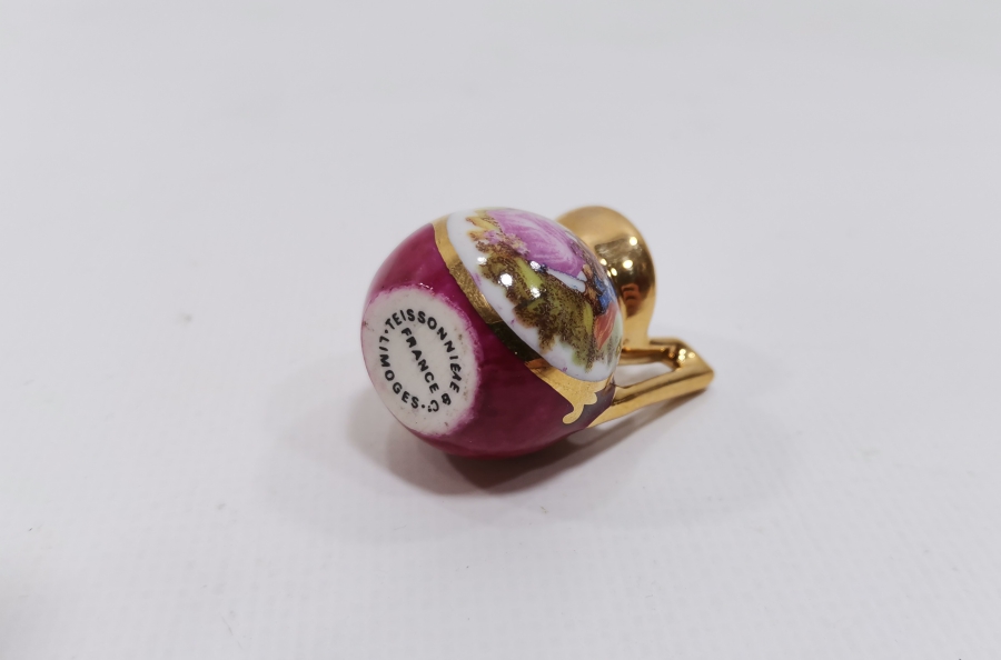 KARAF FORMUNDA YAPILMIŞ ANTİKA LİMOGES BİBLO