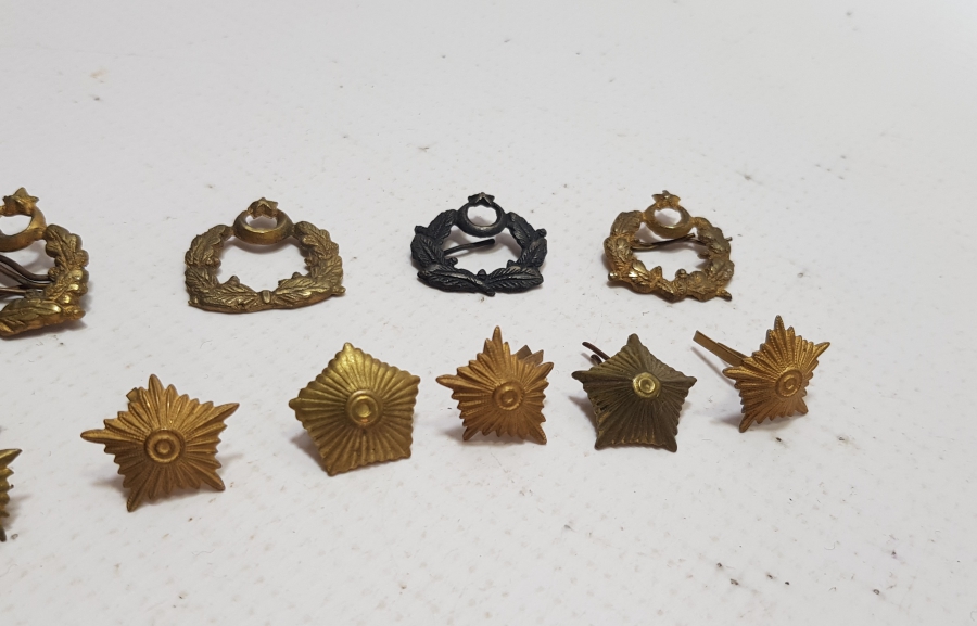 CUMHURİYET BAŞLARI SUBAY KOKART VE ROZET LOTU