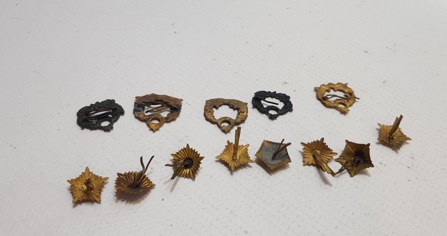 CUMHURİYET BAŞLARI SUBAY KOKART VE ROZET LOTU