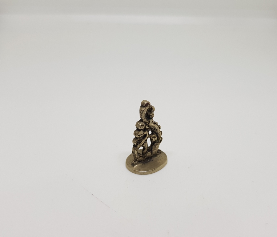 MEŞHUR HAKKAK DANA EFENDİ PARAFLI OSMANLI DÖNEMİ EL KAZIMA GÜMÜŞ ŞAHIS MÜHRÜ