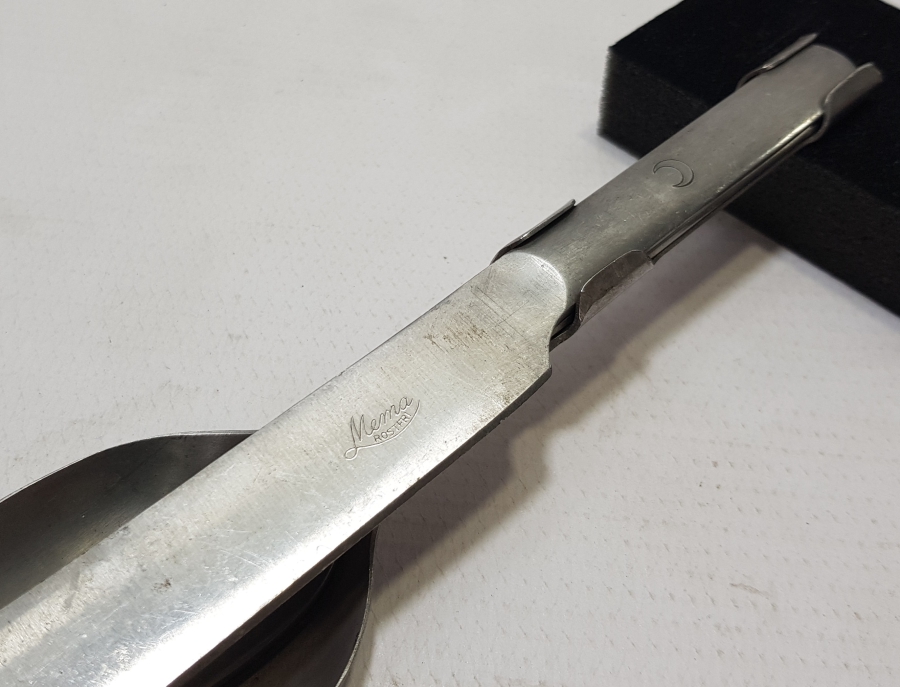 OSMANLI DÖNEMİ ÇOK NADİR HİLAL-İ AHMER ÇATAL BIÇAK KAŞIK SETİ