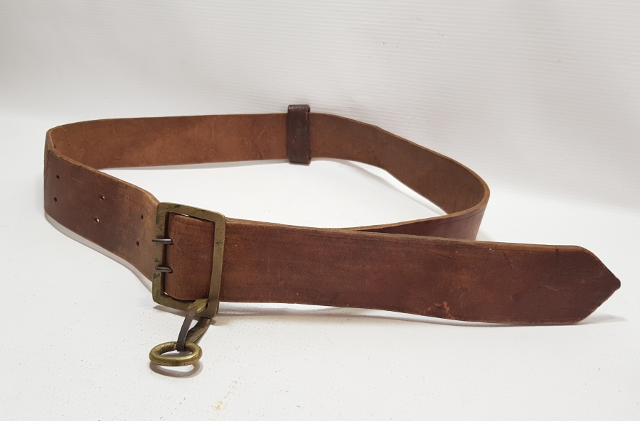 1. DÜNYA SAVAŞI DÖNEMİ ÇOK NADİR DERİ SUBAY KEMERİ