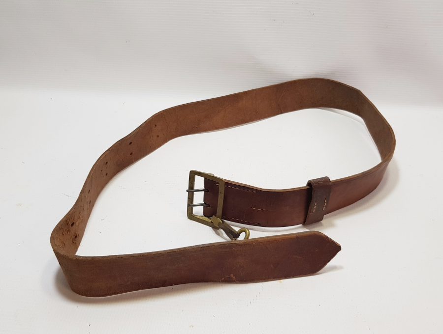 1. DÜNYA SAVAŞI DÖNEMİ ÇOK NADİR DERİ SUBAY KEMERİ