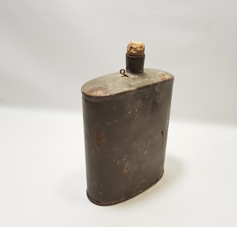 1. DÜNYA SAVAŞI DÖNEMİ FRANSIZ EMAYE ASKER MATARASI