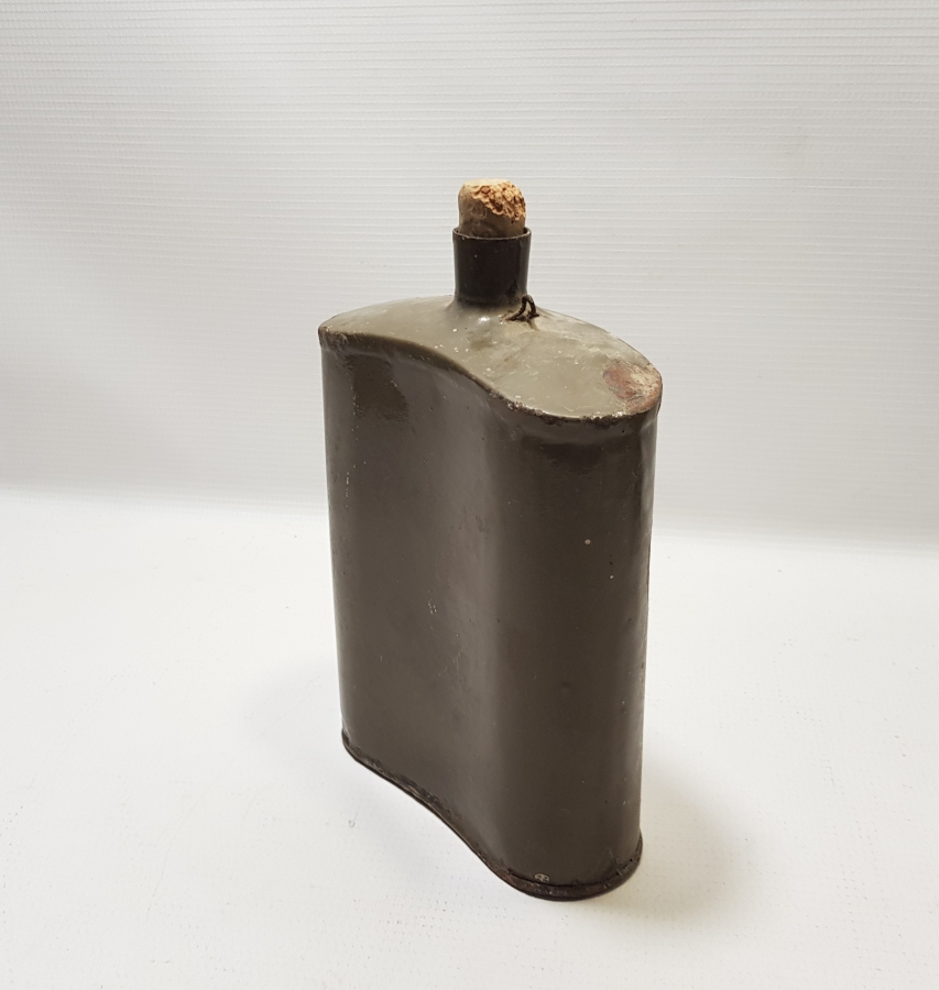 1. DÜNYA SAVAŞI DÖNEMİ FRANSIZ EMAYE ASKER MATARASI