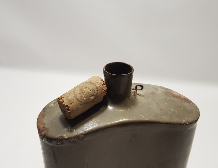 1. DÜNYA SAVAŞI DÖNEMİ FRANSIZ EMAYE ASKER MATARASI