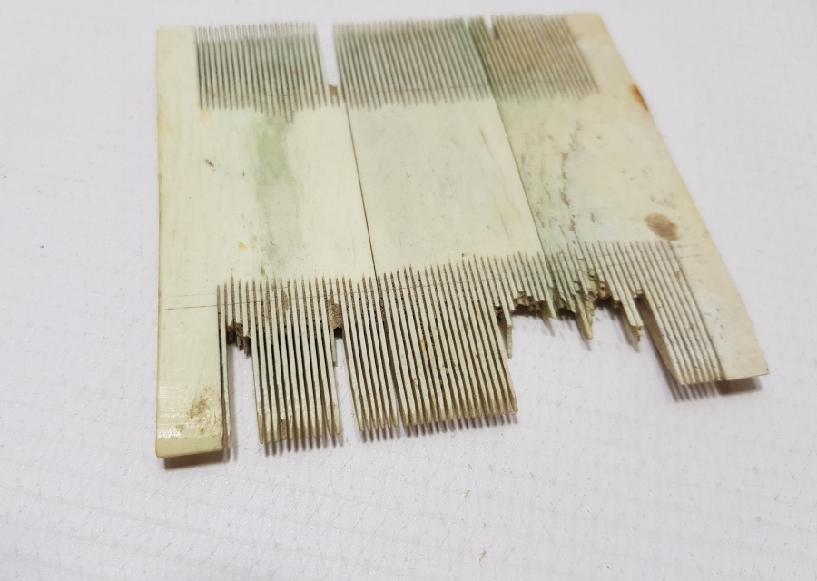 ÜZERİ OSMANLICA YAZILI OSMANLI DÖNEMİ FİLDİŞİ TARAK