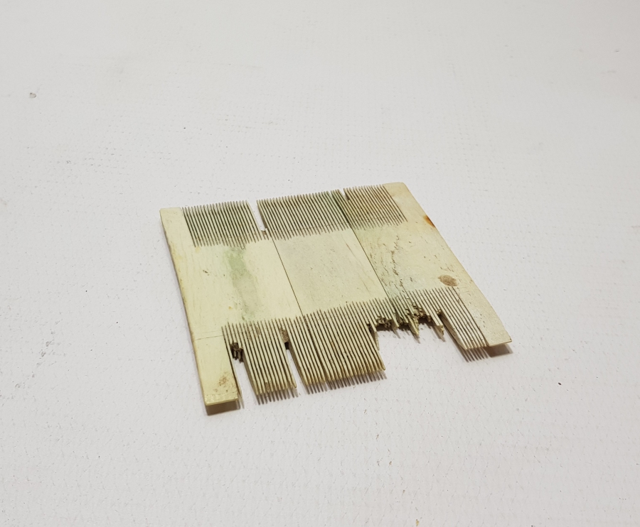 ÜZERİ OSMANLICA YAZILI OSMANLI DÖNEMİ FİLDİŞİ TARAK