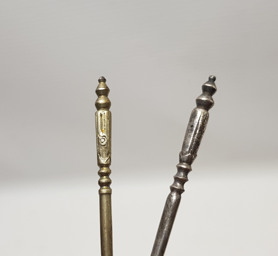 RUMCA İNSİYALLİ OSMANLI DÖNEMİ GÜMÜŞ TATLI ÇATAL KAŞIĞI