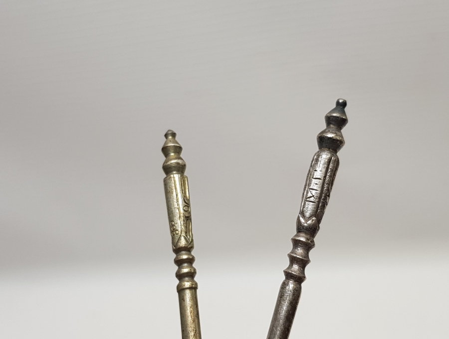 RUMCA İNSİYALLİ OSMANLI DÖNEMİ GÜMÜŞ TATLI ÇATAL KAŞIĞI