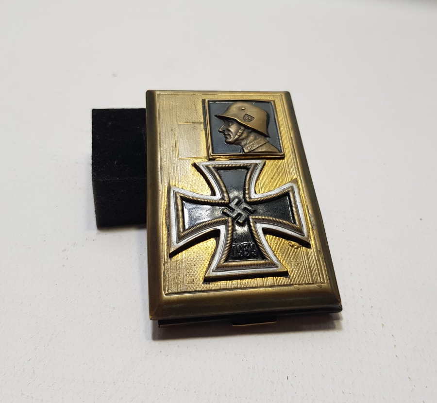 DEMİR HAÇ NİŞANLI 2. DÜNYA SAVAŞI DÖNEMİ NADİR NAZİ SUBAY TABAKASI