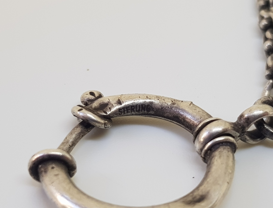 OSMANLI DÖNEMİ ARNAVUT ZİNCİR GÜMÜŞ CEP SAATİ KÖSTEĞİ