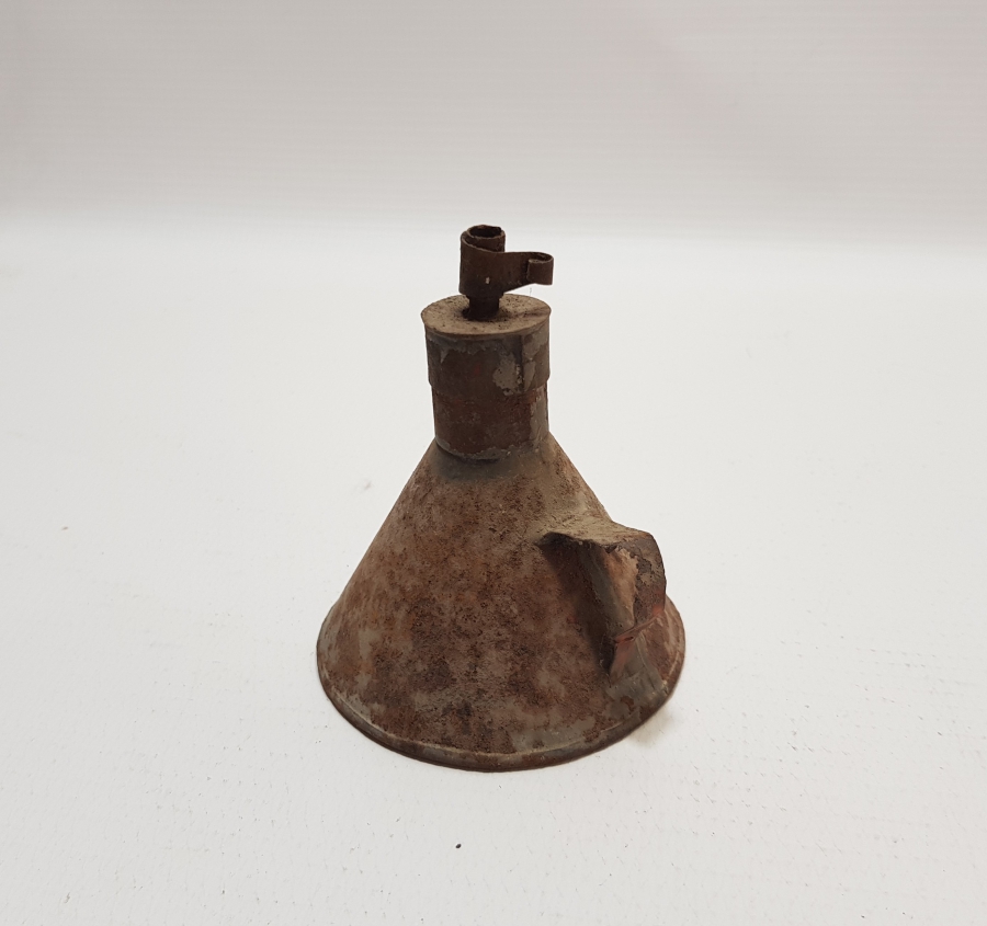 OSMANLI DÖNEMİ EL YAPIMI SİPER İDARE LAMBASI