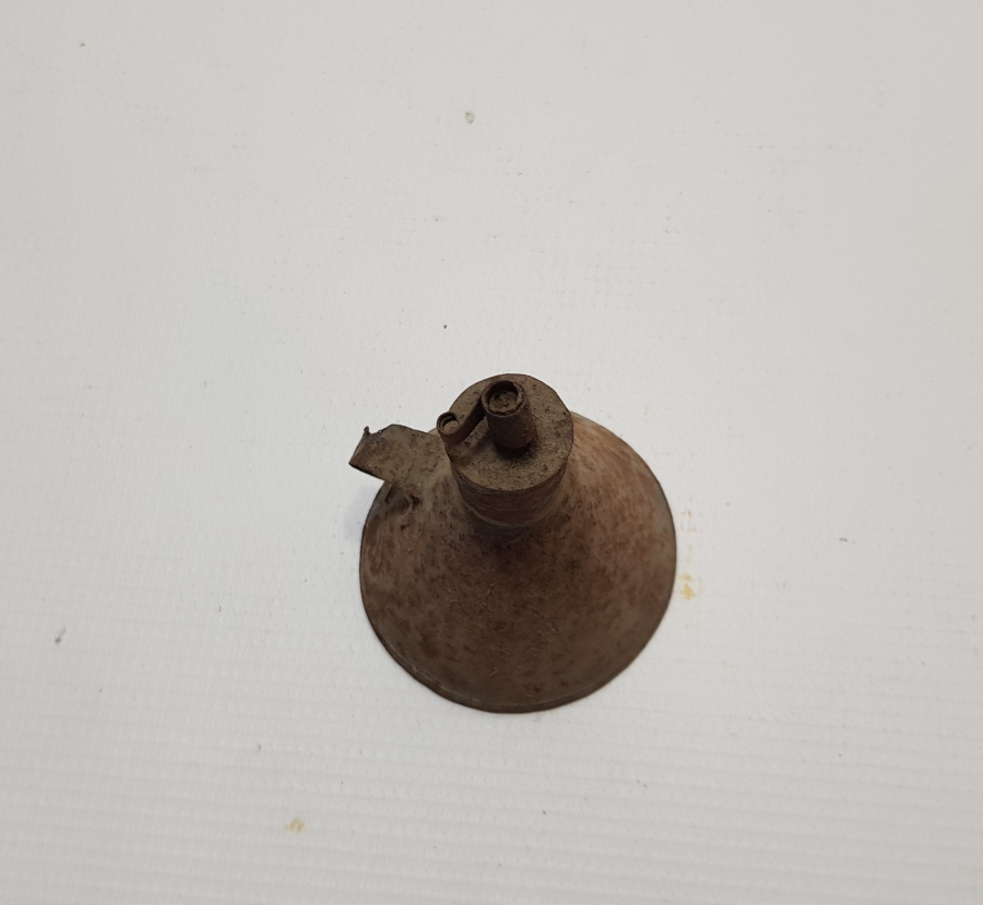 OSMANLI DÖNEMİ EL YAPIMI SİPER İDARE LAMBASI