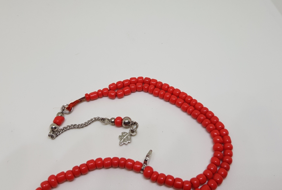 MERCAN TAŞINDAN MAMUL ANTİKA NAMAZ TESPİHİ