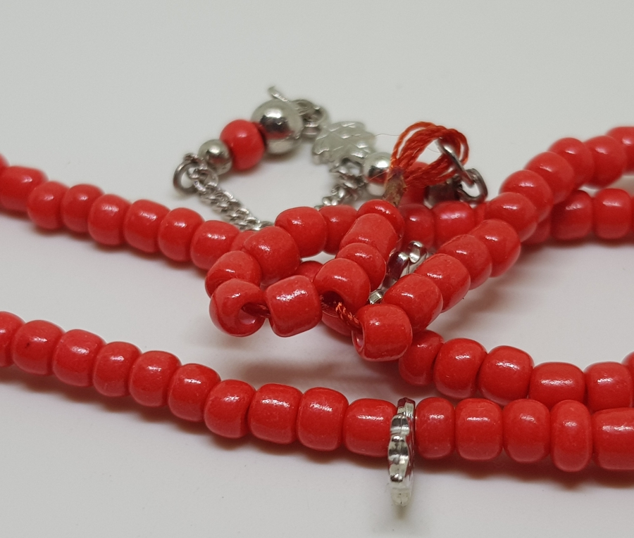 MERCAN TAŞINDAN MAMUL ANTİKA NAMAZ TESPİHİ