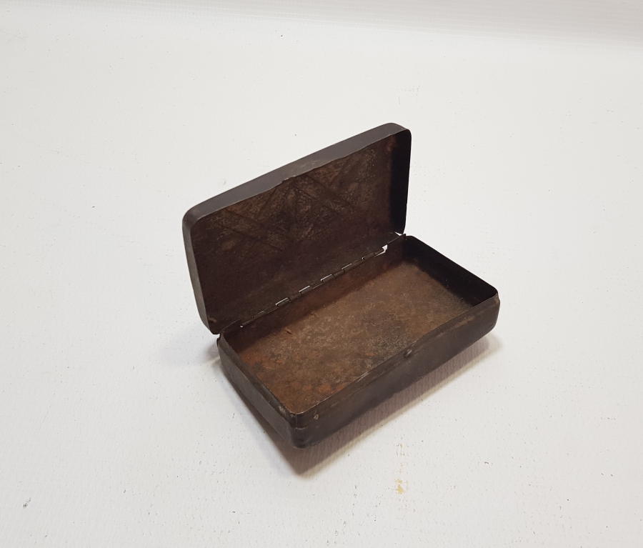 OSMANLI DÖNEMİ NADİR TOPÇU SUBAY TÜTÜN TABAKASI