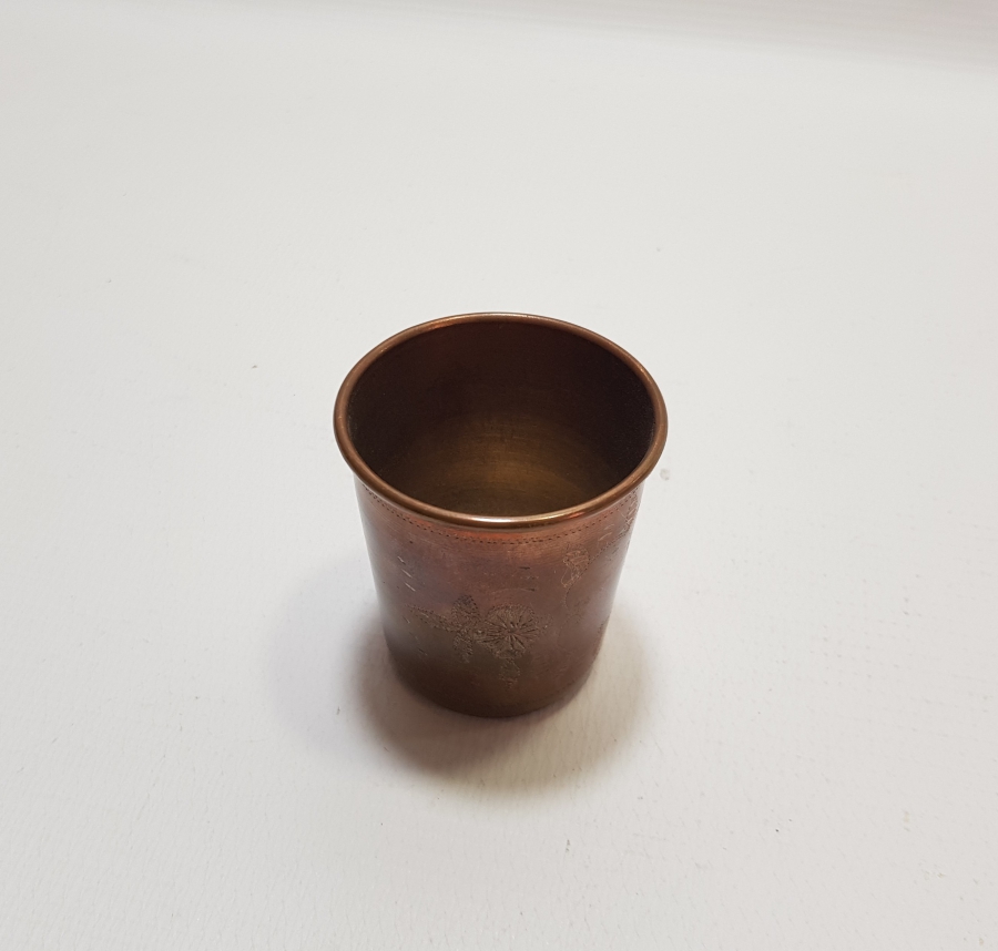 ÜZERİ KALEM İŞÇİLİKLİ OSMANLI DÖNEMİ BARDAK