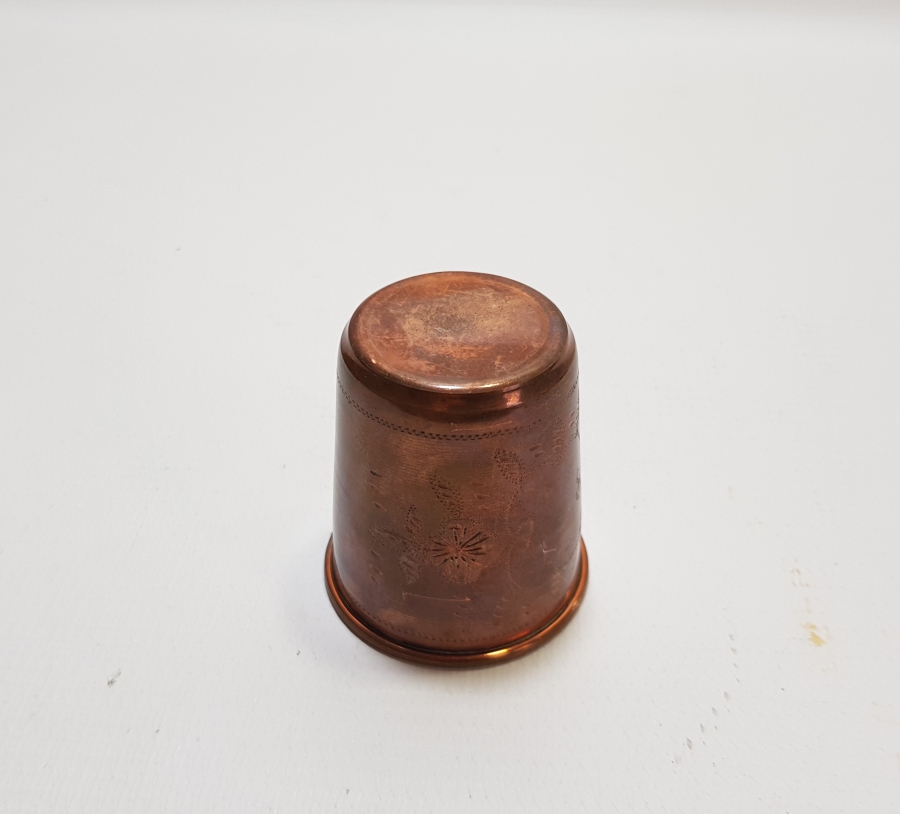 ÜZERİ KALEM İŞÇİLİKLİ OSMANLI DÖNEMİ BARDAK