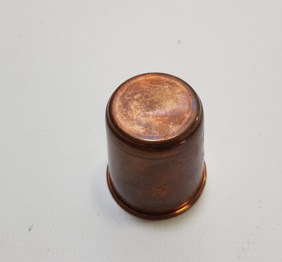 ÜZERİ KALEM İŞÇİLİKLİ OSMANLI DÖNEMİ BARDAK