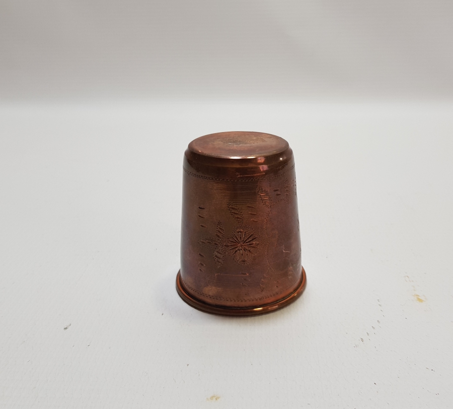 ÜZERİ KALEM İŞÇİLİKLİ OSMANLI DÖNEMİ BARDAK